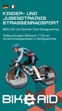 BikeAid Insta Story Kinder- und Jugendtraining